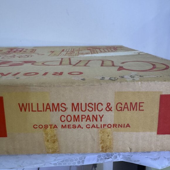 Vintage 1950s Cupaluck Mechanical Craps Dice Tabletop Game Complete Set Box - Picture 8 of 13